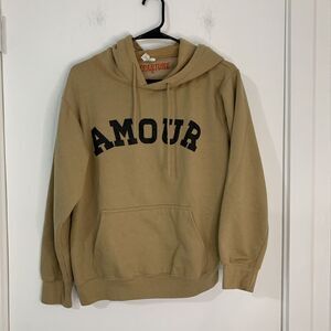 Amour Departure Hoodie Sweatshirt Revolve Sz S Excellent